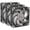 PHANTEKS T30 PWM 120mm Fan, Triple-Pack - black