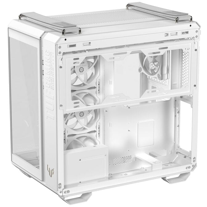 ASUS TUF Gaming GT502 Horizon PC-Geh&auml;use, Midi-Tower, ATX, Tempered Glass - wei&szlig; image number 10