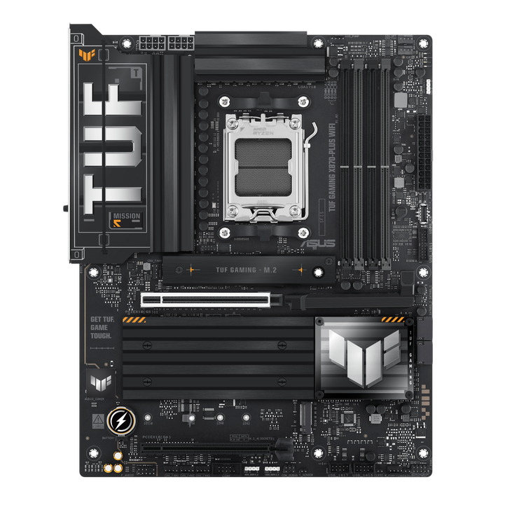 ASUS TUF Gaming X870-Plus WiFi Motherboard, AMD X870, Socket AM5, DDR5 image number 1