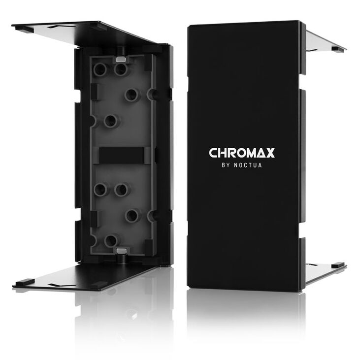 Noctua HC8 chromax.black CPU-Kühler-Abdeckung - schwarz image number 0