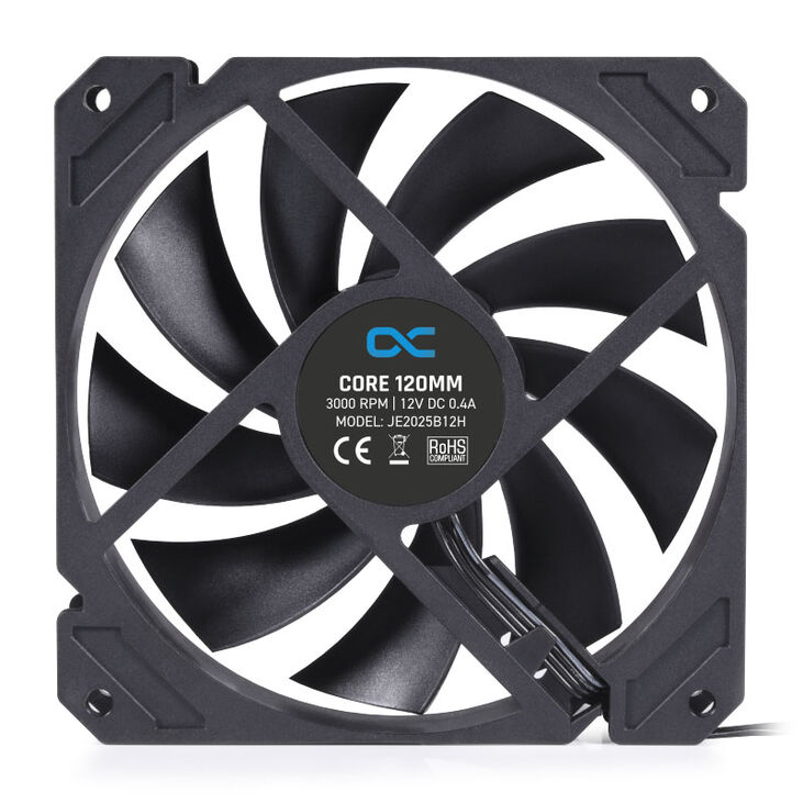 Alphacool Core PWM fan 3,000 RPM - 120 mm - black image number 1