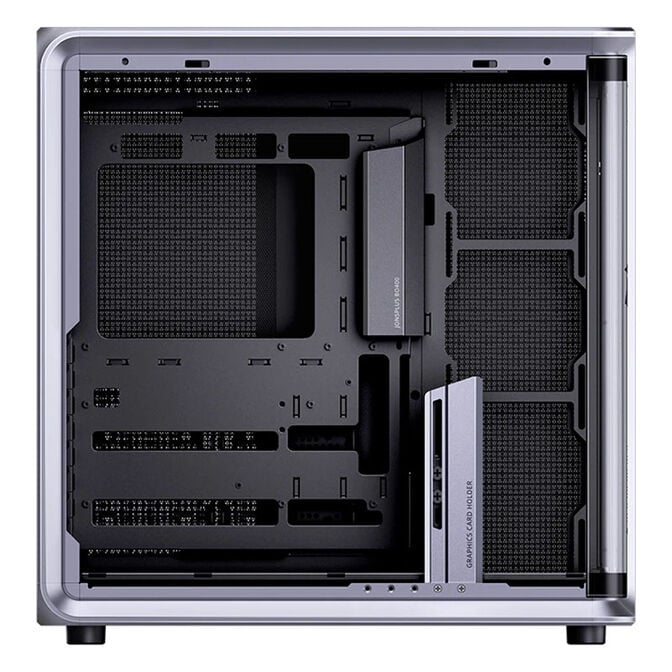 Jonsplus BO400CG PC Case, Mid Tower, ATX, Tempered Glass - Gunmetal Grey image number 4