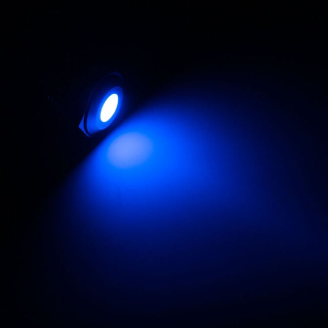 Lamptron Vandalism-protected LED - blue, black housing image number 2