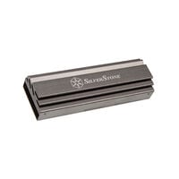 SilverStone TP04T M.2 Passivk&uuml;hler, Aluminium - silber
