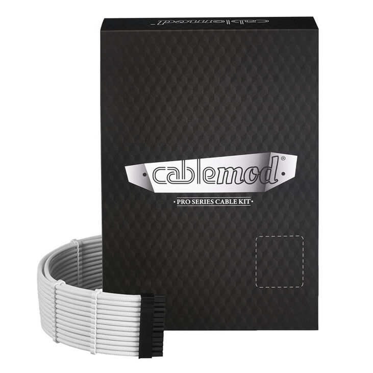 CableMod C-Series PRO ModMesh Cable Kit für Corsair AXi/HXi/RM (Yellow Label) - weiß image number 0