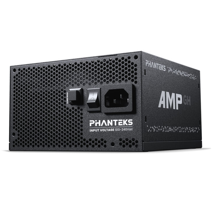 PHANTEKS AMP GH 1200W 80 PLUS Platinum power supply, PCIe 5.1, ATX 3.1 - 1200 watts, black image number 2