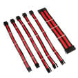 Kolink Core Adept Braided Cable Extension Kit - schwarz/rot image number null