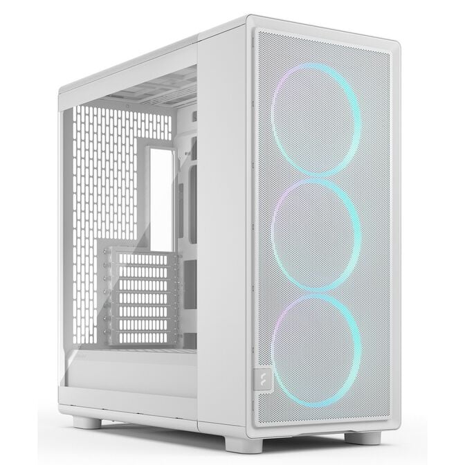 Fractal Design Epoch XL White RGB TG Clear Tint PC-Geh&auml;use, Midi-Tower, E-ATX, ARGB, Tempered Glass &ndash; wei&szlig; image number 0
