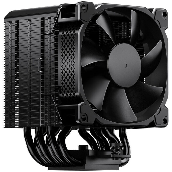 Jonsbo HX6210 CPU-Kühler - 92mm, schwarz image number 1