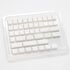 Ducky Blank White PBT Set, MDA Profile - 133 Keycaps, ANSI US Layout, ANSI US Layout image number null