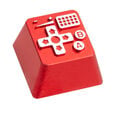 ZOMOPLUS Aluminium Keycap Retro Gamepad II - red image number null