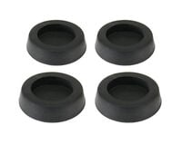 InLine rubber feet for PC cases - black
