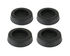InLine rubber feet for PC cases - black image number null