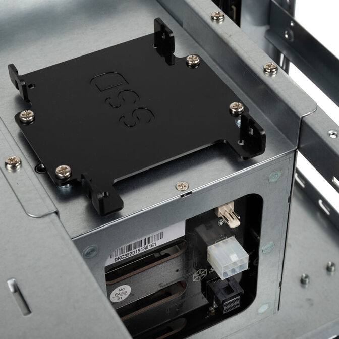 SilverStone SST-CS381 v1.1 Mini-ITX Storage, black image number 7