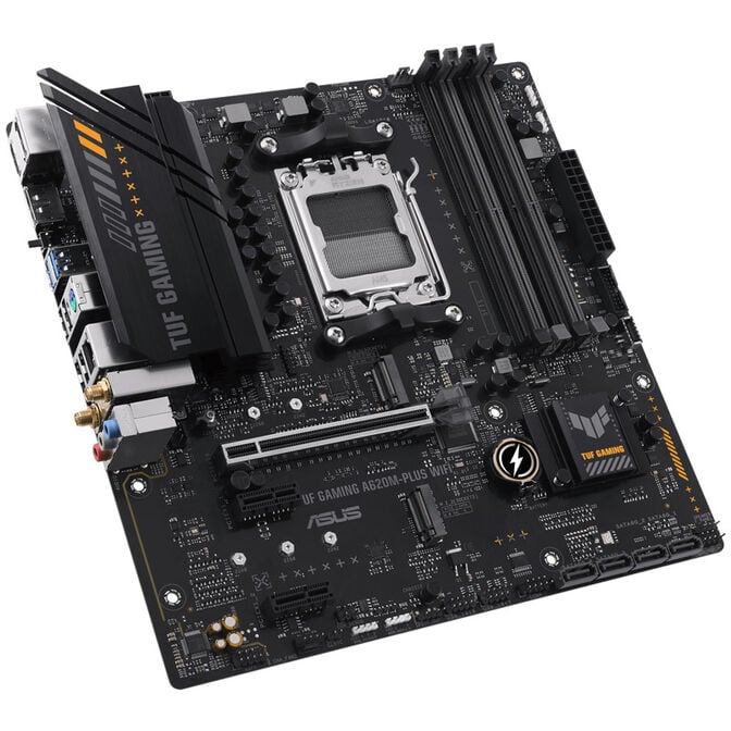 ASUS TUF Gaming A620M-Plus WiFi, AMD A620 Mainboard - Sockel AM5, DDR5 image number 1
