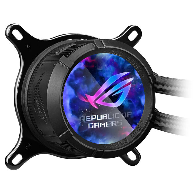 ASUS ROG Strix LC III 360 ARGB LCD All-in-One-Wasserk&uuml;hlung - 360mm, schwarz image number 4