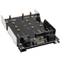 SilverStone SST-SDP12 - 3.5 inch for 2x M.2 SATA and 1x M.2 NVMe SSD Mounting Adapter Bracket
