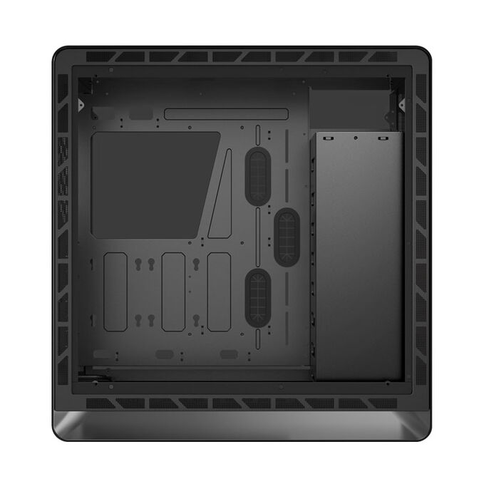 Jonsbo UMX6S E-ATX Midi-Tower, Tempered Glass - schwarz image number 3