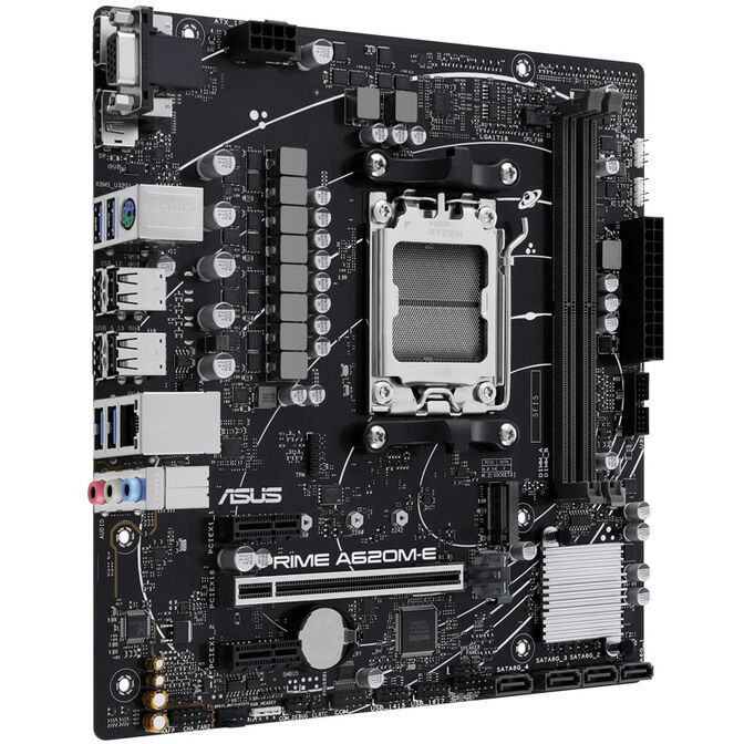 ASUS Prime A620M-E-CSM, AMD A620 Mainboard, Sockel AM5, DDR5 image number 5