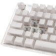 Ducky One 3 Aura White TKL Gaming Tastatur, RGB LED - MX-Speed-Silver (US) image number null