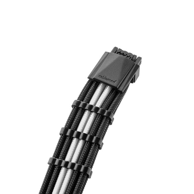 CableMod C-Series PRO ModMesh 12VHPWR Cable Kit for Corsair RM, RMi, RMx (Black Label) - black/white image number 2