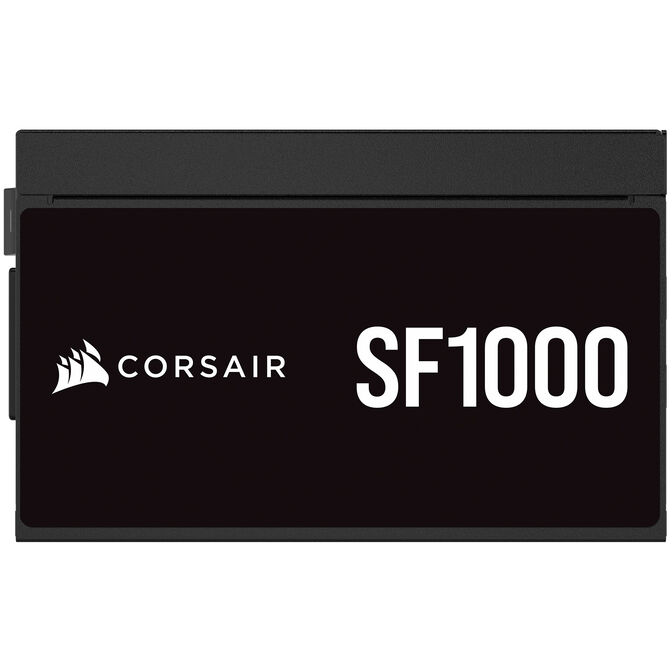 Corsair SF Series SF1000 SFX Power Supply, 80 PLUS Platinum, ATX 3.1 / PCIe 5.1 - 1,000 Watts, black image number 2