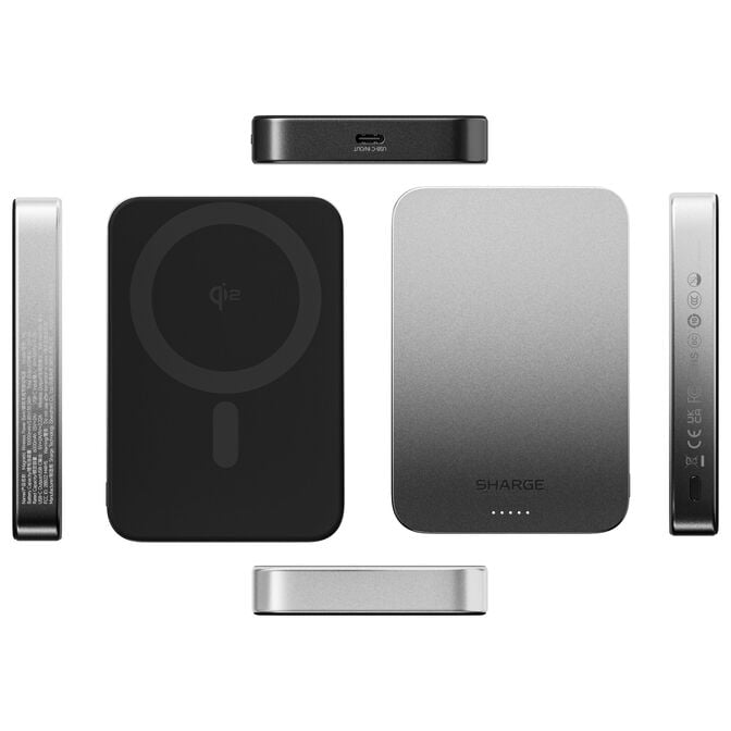 SHARGE AeroMag Air Magnetic Wireless  Ultra-slim  Powerbank 10000mah Powerbank image number 5