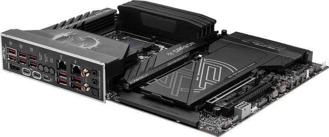 MSI MPG Z890 Carbon WIFI motherboard, LGA 1851 socket, Intel Z890, ATX, DDR5 image number 5