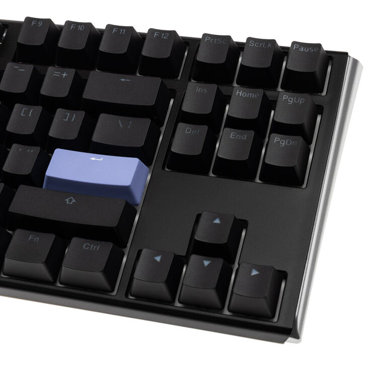 Ducky One 3 Classic Black/White TKL Gaming Keyboard, RGB LED - MX-Blue (US) image number 7