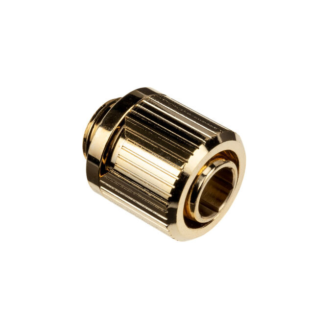 EK Water Blocks EK-Torque STC-13/10 fitting straight G1/4 inch female thread to 13/10mm - gold image number 0