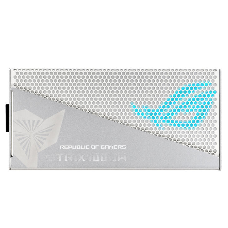 ASUS ROG Strix 1000W Gold Aura, 80 PLUS Gold power supply, modular, PCIe 5.0 - 1000 Watt, white image number 3