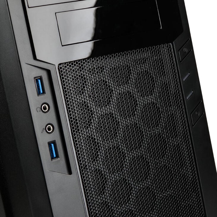 SilverStone SST-PS13B Precision Midi-Tower - schwarz image number 4