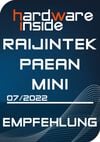 Hardware Inside - Raijintek Paean Mini