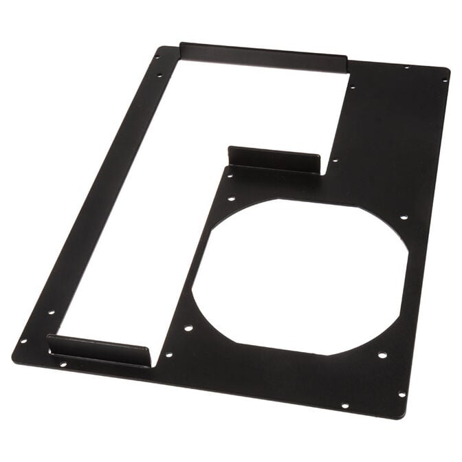 DimasTech PCI-Backpanel Micro-ATX, 5 Slots - graphitschwarz image number 0
