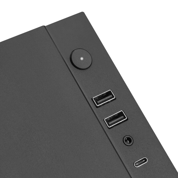 SilverStone Alta F1 Mid Tower, Tempered Glass - Black image number 7