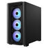 ASUS A23 PLUS case, Mini-Tower, Micro-ATX, RGB, Tempered Glass - black image number null