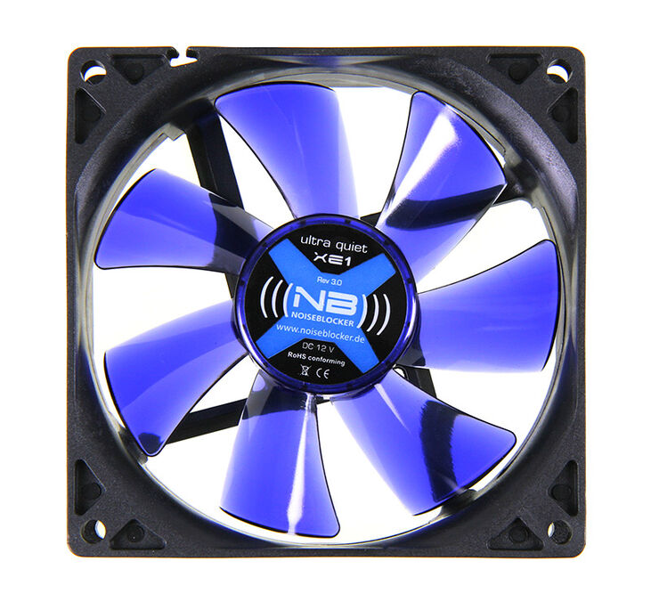 Noiseblocker BlackSilent Fan XE1 - 92mm image number 1