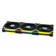 Lian Li UNI FAN SL Wireless ARGB PWM Fan, 3-Pack incl. Controller - Reverse Blade, 120 mm, black image number null