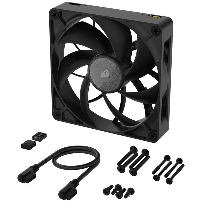 Corsair iCUE LINK RX140 MAX Series, PWM Fan - 140mm, black image number 10