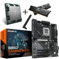 King Mod Systems AMD/GIGABYTE Upgrade Bundle, AMD Ryzen CPU, GIGABYTE Motherboard, DDR5