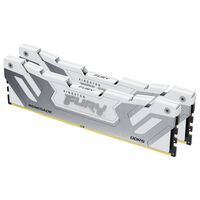 Kingston Fury Renegade DDR5-8400 RAM, CL40, XMP 3.0, CUDIMM &ndash; 48 GB Dual-Kit, wei&szlig;