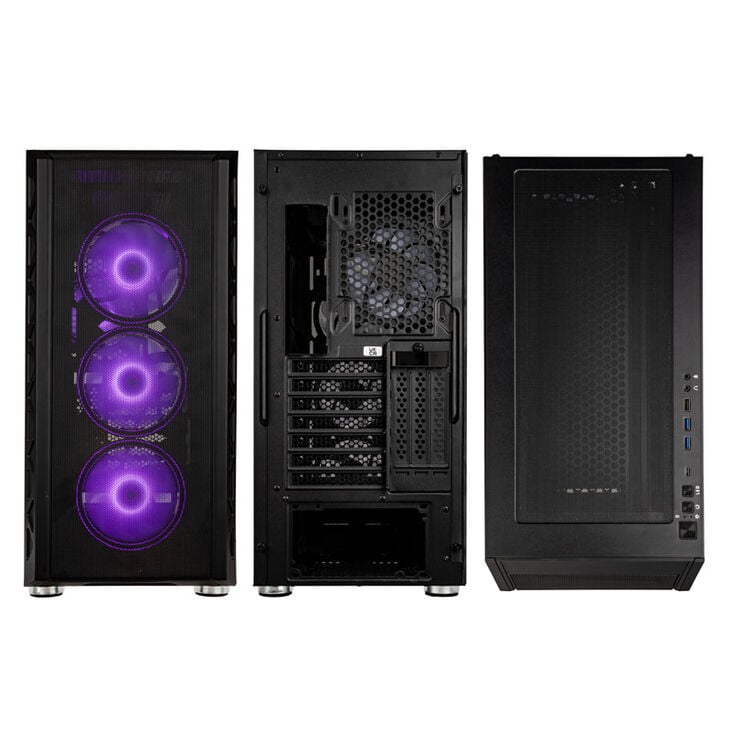 Kolink Citadel Mesh ATX ARGB Midi-Tower - schwarz image number 3