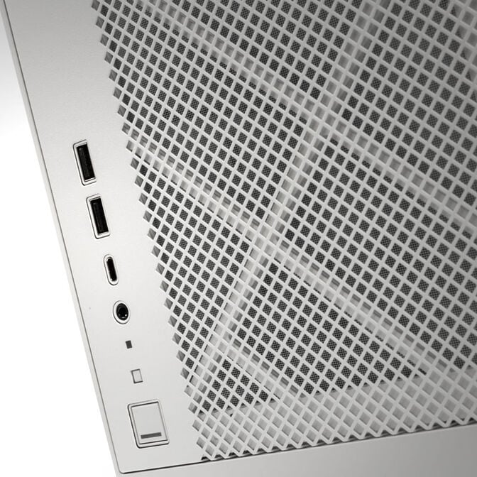 SilverStone Alta G1M Micro-ATX Case - white image number 4