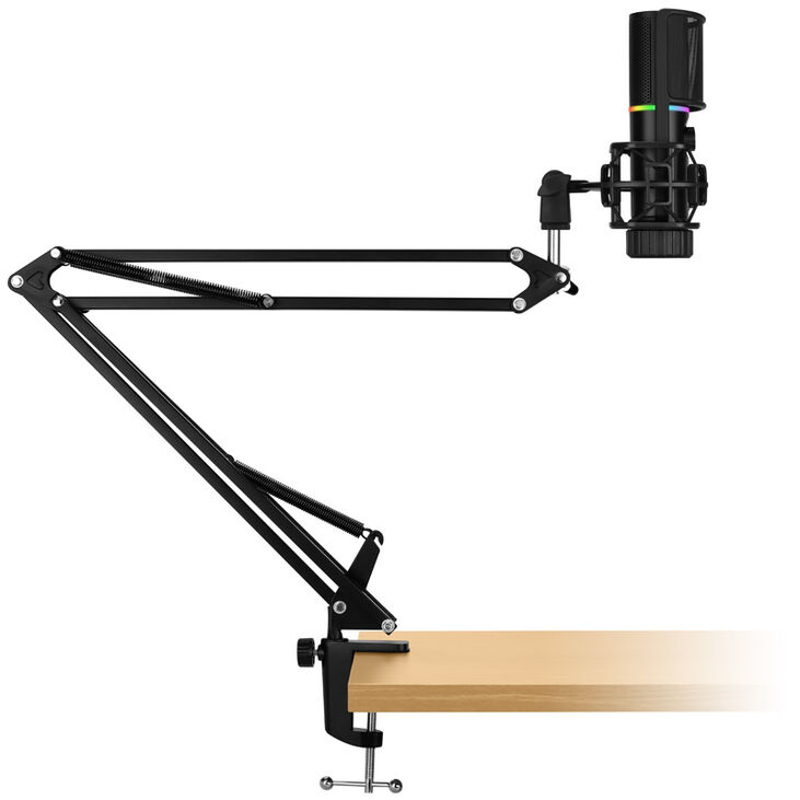 Streamplify MIC RGB Mikrofon, USB-A, schwarz - inkl. Mikrofonarm image number 2