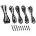 CableMod Classic ModMesh Cable Extension Kit - 8+8 Series - black/white image number null