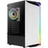 Aerocool Bionic v2 Mid Tower, RGB, Tempered Glass - Black/White image number null
