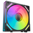 Alpenf&ouml;hn WingBoost 4 PWM-L&uuml;fter, Reverse, RGB - 120mm, schwarz image number null