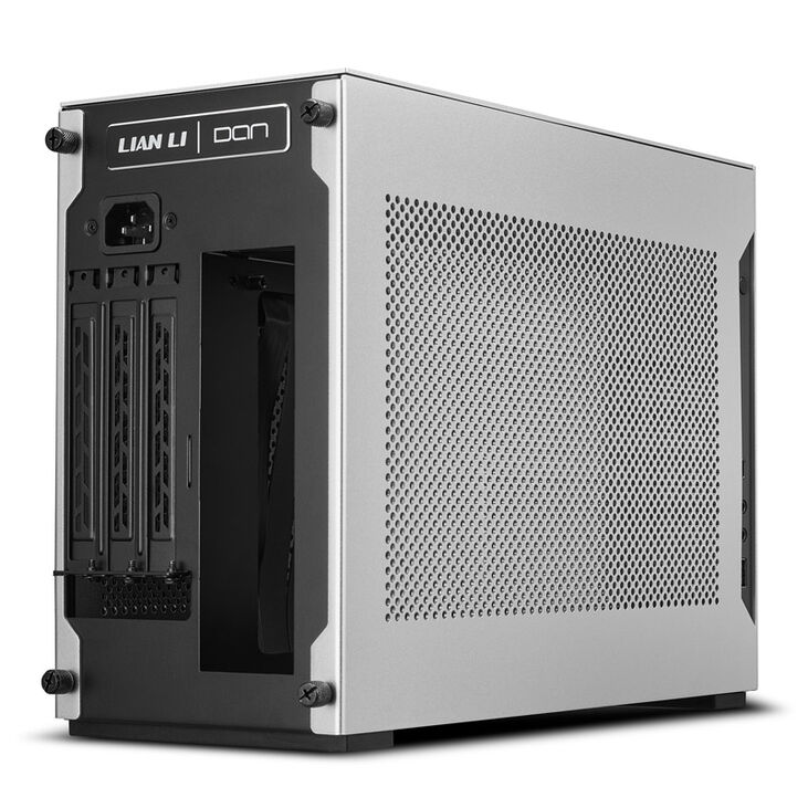 Lian Li DAN Cases A4-H2O A4 Mini-ITX Gehäuse, PCIE4.0 Riserkabel - silber image number 3
