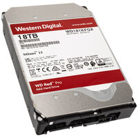 Western Digital Red Pro, SATA 6G, 7,200 RPM, 3.5-inch - 18TB