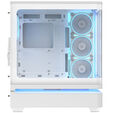 ASUS Prime AP304 ARGB PC Case, Mid Tower, ATX, ARGB, Tempered Glass &ndash; white image number null